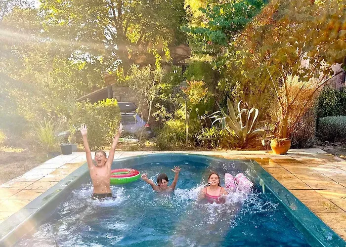 Le Petit Saint Antoine, Ferienhaus Suedfrankreich Mit Privatem Pool, Garten, Design, Kamin, E-Ladestation Bei Narbonne *