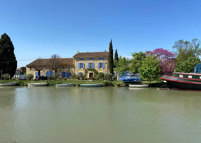 Le Petit Saint Antoine, Ferienhaus Suedfrankreich Mit Privatem Pool, Garten, Design, Kamin, E-Ladestation Bei Narbonne Nyaraló Bizanet